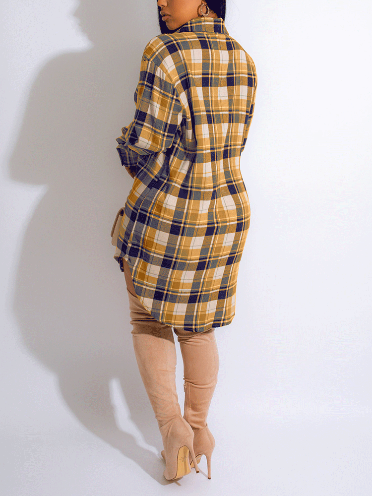 Harper long sleeve Shirt Dress