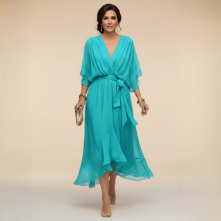 Elise – Elegant Chiffonkjole