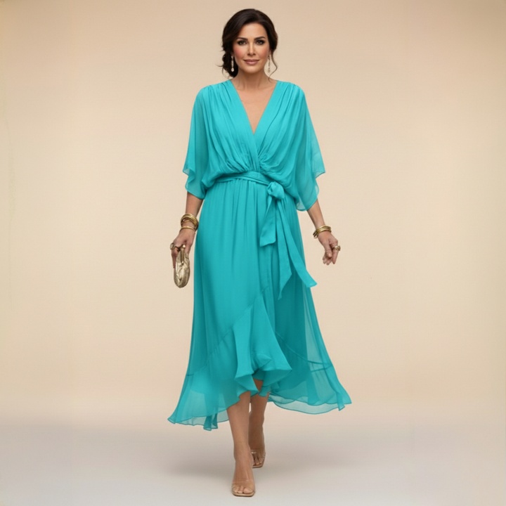 Elise – Elegant Chiffonkjole