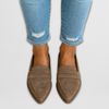 Nadia™ | Mokasiner i Semsket Skinn