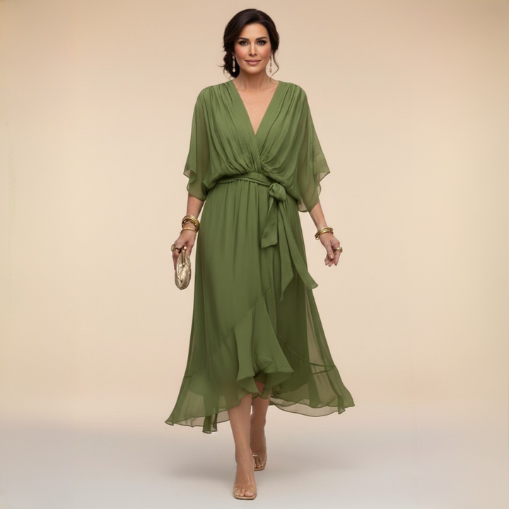 Elise – Elegant Chiffonkjole