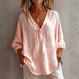 Scarlett | Elegant V-Hals Bluse