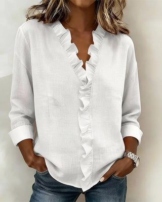 Susan | Elegant Volang Bluse