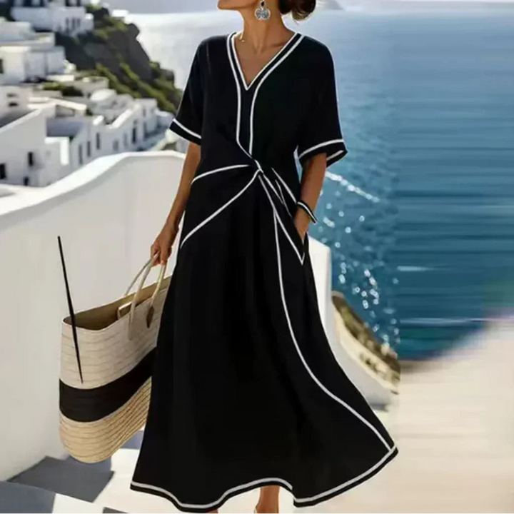 Moria™ - Elegant kjole med flatterende midje og festlig stil