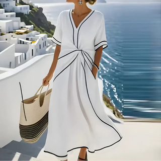 Moria™ - Elegant kjole med flatterende midje og festlig stil