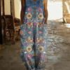 Mira – Blomstret Denim Overall