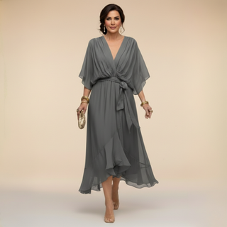 Elise – Elegant Chiffonkjole