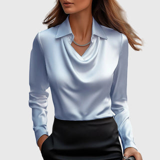 Zoe | Elegant Satinbluse
