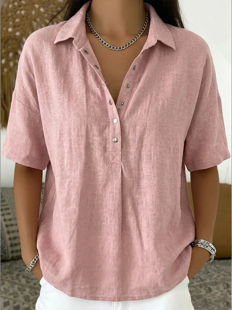 Nora – Elegant Kragebluse