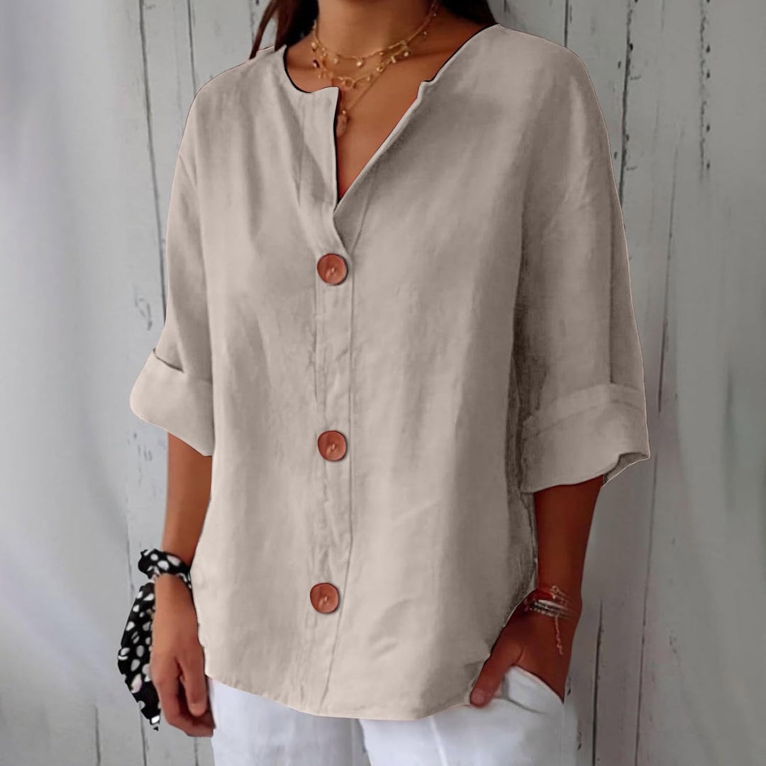 Hazel | Løs-fittende Sommerbluse