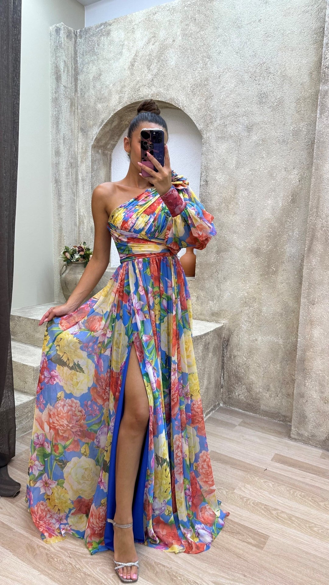 Maud™ - Elegant kjole med lange ermer