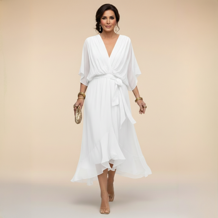 Elise – Elegant Chiffonkjole