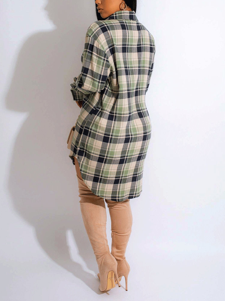 Harper long sleeve Shirt Dress