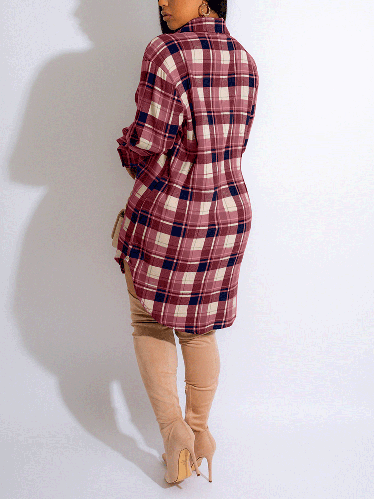 Harper long sleeve Shirt Dress