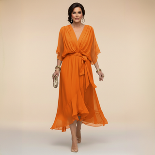 Elise – Elegant Chiffonkjole