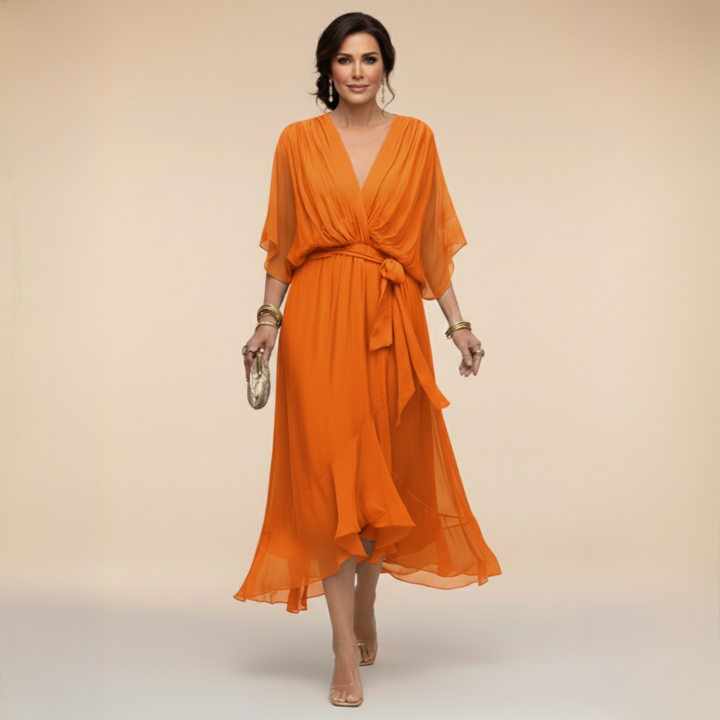 Elise – Elegant Chiffonkjole