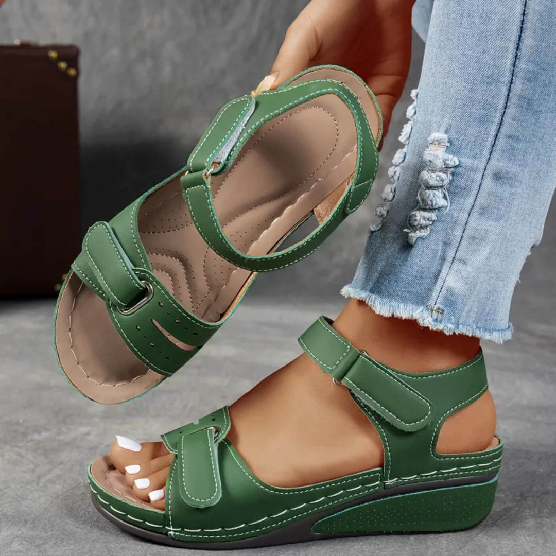 Birgitte™- Komfortable Ortopediske Sandaler med Justerbare Stropper