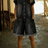 Maja – Klassisk Denim Playsuit