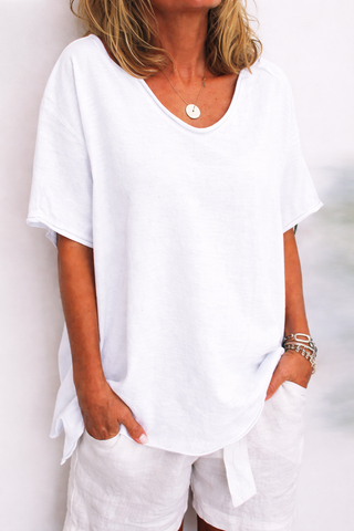 Anna | Komfortabel Løs-Fit Bluse