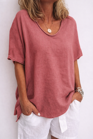 Anna | Komfortabel Løs-Fit Bluse