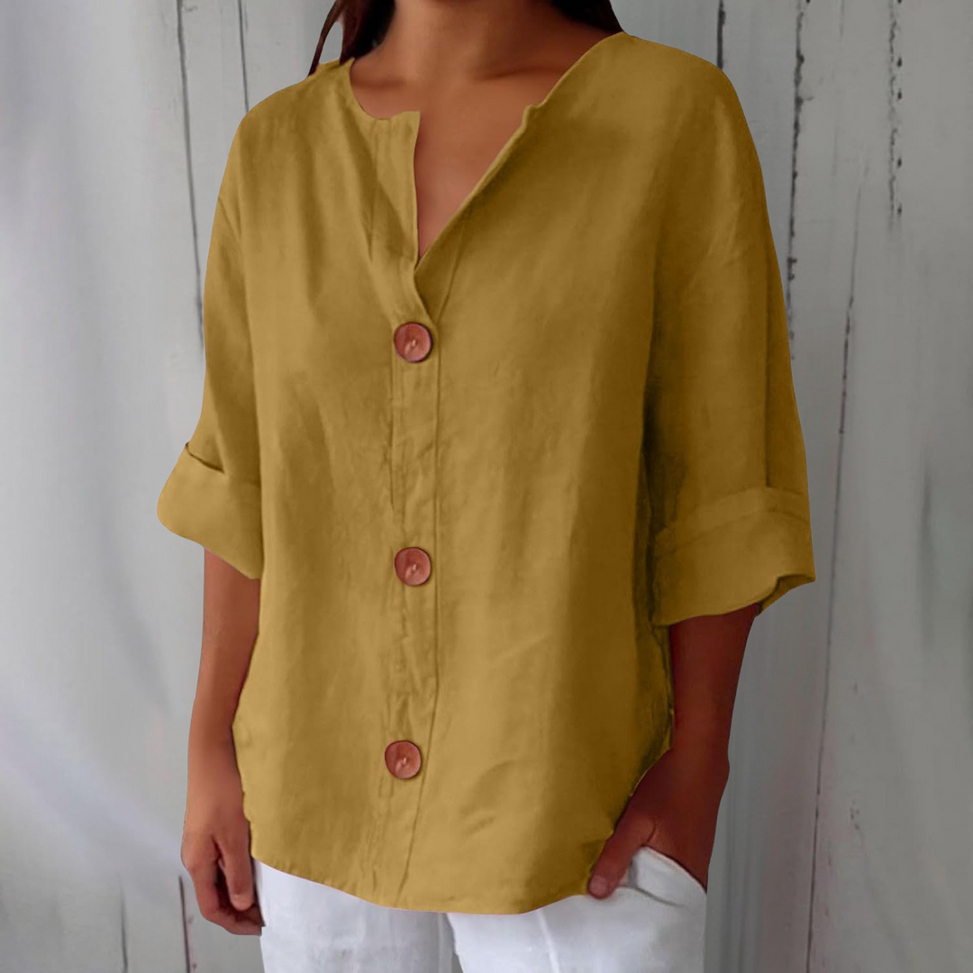 Hazel | Løs-fittende Sommerbluse
