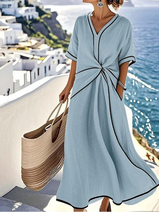Moria™ - Elegant kjole med flatterende midje og festlig stil