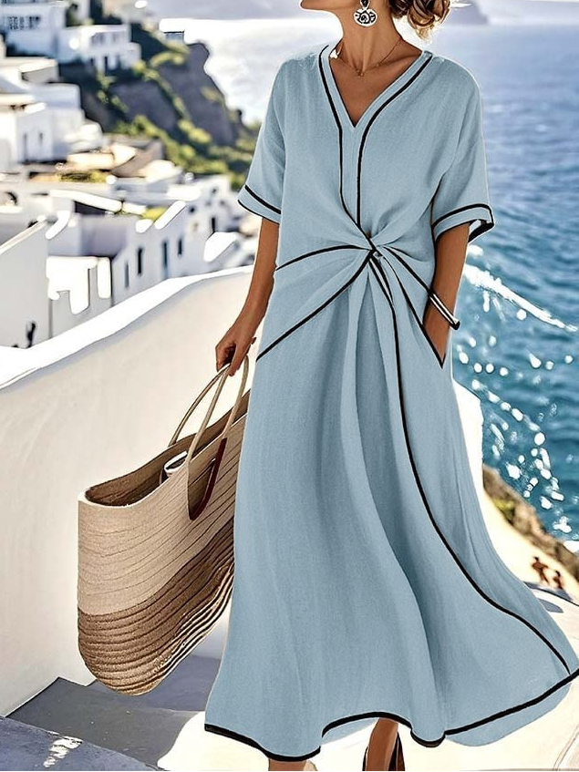 Moria™ - Elegant kjole med flatterende midje og festlig stil