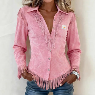 Kinsley │ Elegant Semsket Bluse