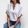 Beatrix | Elegant skjorte med V-hals