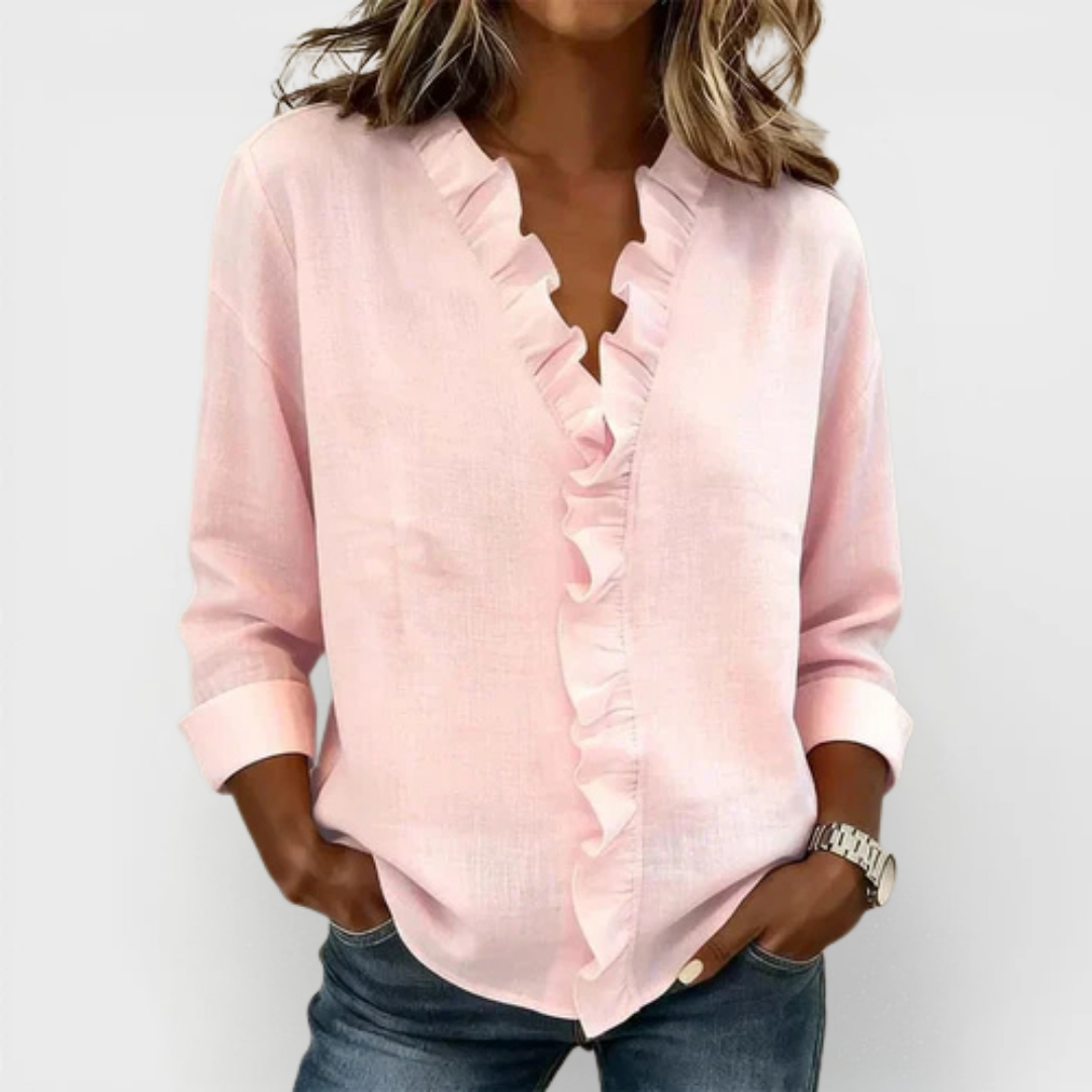 Susan | Elegant Volang Bluse