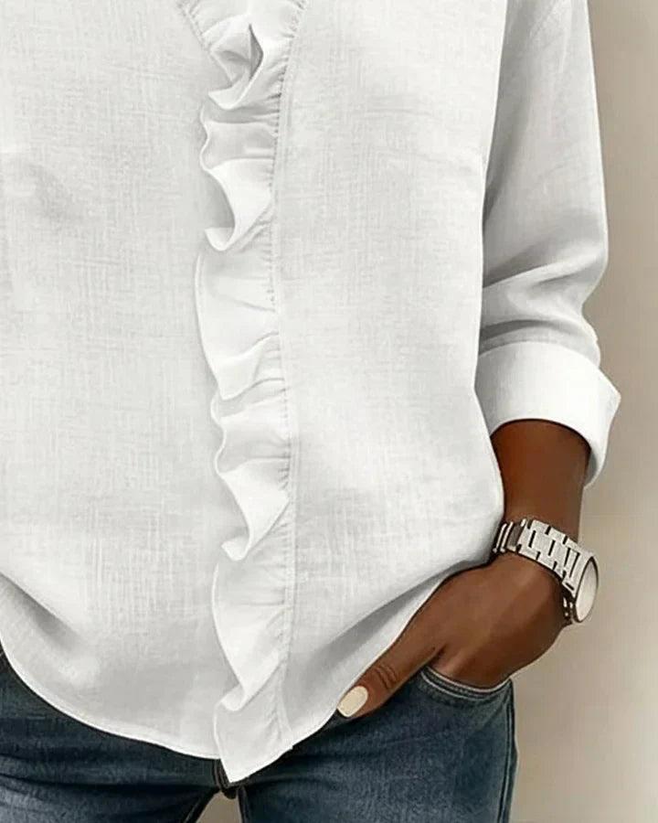 Susan | Elegant Volang Bluse