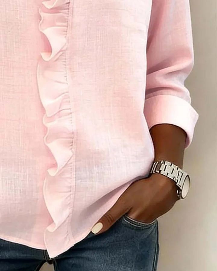 Susan | Elegant Volang Bluse