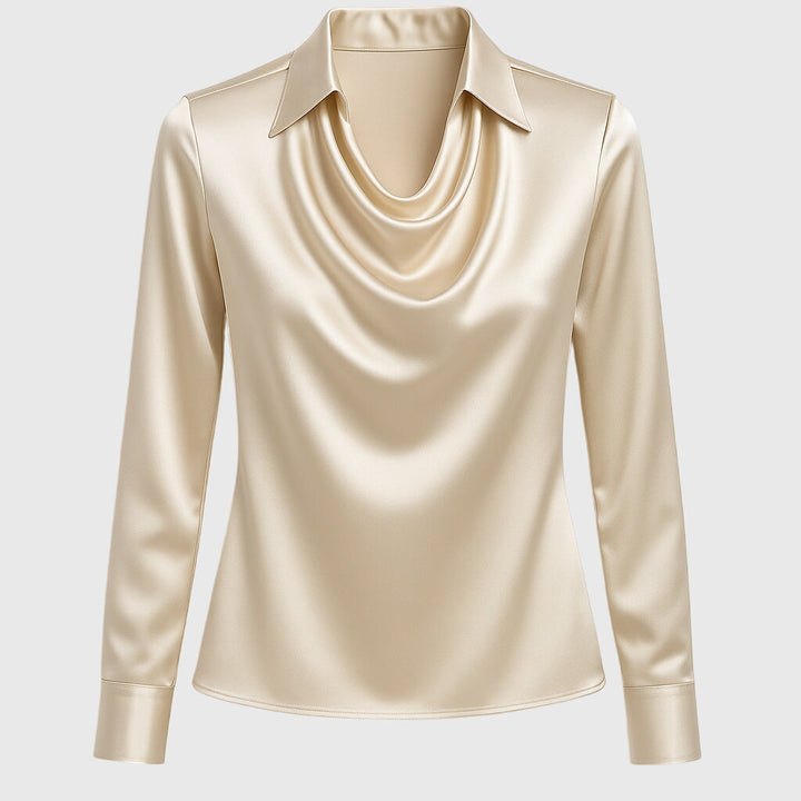 Zoe | Elegant Satinbluse