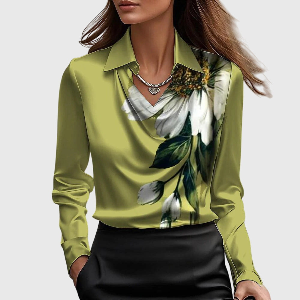 Zoe | Elegant Satinbluse