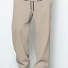 Mathias™ – Drawstring Waffle Knit Avslappede Joggebukser