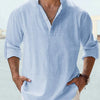 Håkon™ – Pustende Henley Skjorte Løs Passform