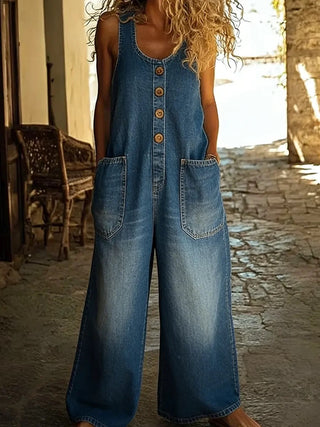 Jasmine - Denim Jumpsuit